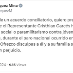 Francia Márquez se Retracta de Señalamientos contra Christian Garcés: “Ofrezco Disculpas a Él y a su Familia”