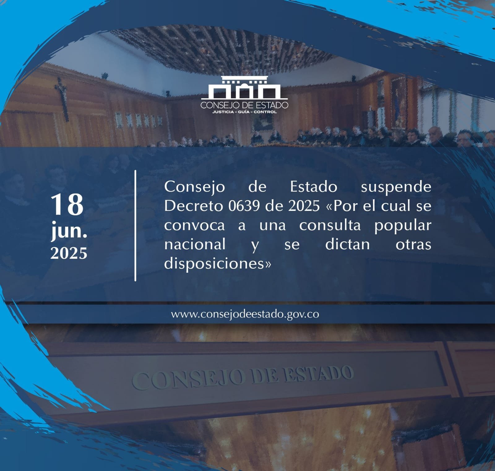 Consejo de Estado suspende el Decretazo 0639 de 2025