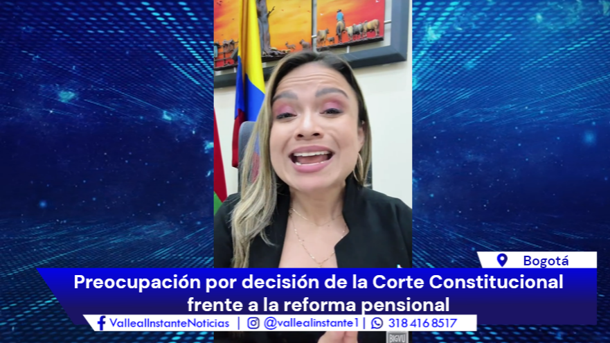 Preocupación por decisión de la Corte Constitucional frente a la reforma pensional