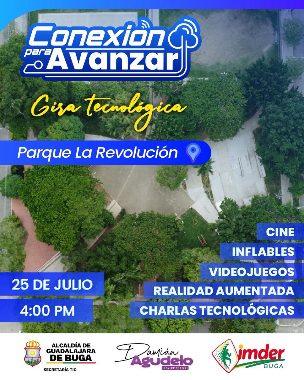 Gira tecnológica llegará al Parque de la Revolución con cine, videojuegos y realidad aumentada