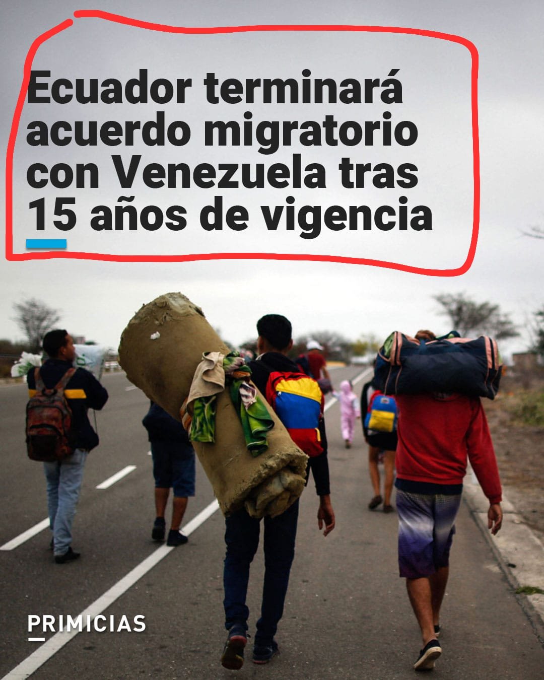Según informe de la Asamblea de Ecuador, este acuerdo migratorio con Venezuela