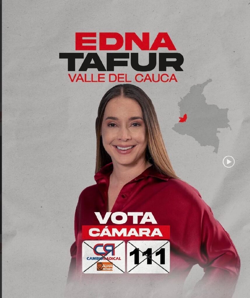 Vota Edna Tafur  CR 111