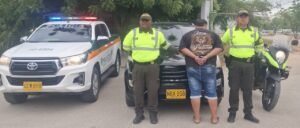 Cayó con camioneta robada en plena vía Cartagena-Barranquilla