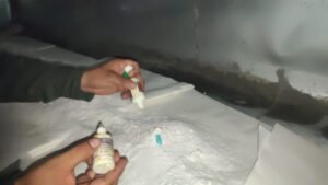 ARMADA DE COLOMBIA UBICÓ Y DESTRUYÓ CRISTALIZADERO PARA EL PROCESAMIENTO DE CLORHIDRATO DE COCAÍNA EN NARIÑO
